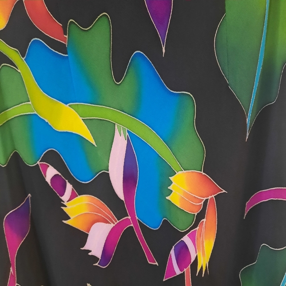 Simply Silk Floral Dress Size S - Picture 4 of 6